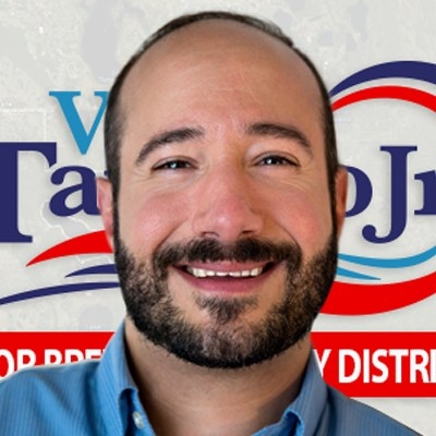 Candidate Vinnie Taranto Jr